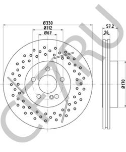2044230412 MB ДИСК ТОРМОЗНОЙ в городе Екатеринбург