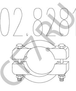GEX7382 ROVER/AUSTIN Клемма, система выпуска в городе Екатеринбург