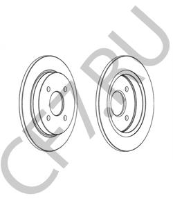 5022666 AC Тормозной диск в городе Екатеринбург