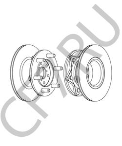 1904592 IVECO Тормозной диск в городе Екатеринбург