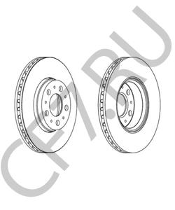 FC013325X FAW Тормозной диск в городе Екатеринбург