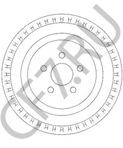 4683262 PLYMOUTH Тормозной барабан в городе Екатеринбург