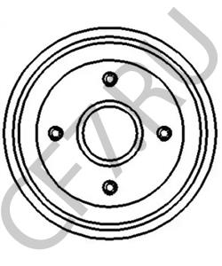 424731 DALLAS Тормозной барабан в городе Екатеринбург