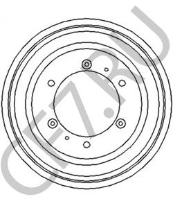 7700503027 Renault Тормозной барабан в городе Екатеринбург