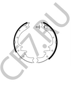 8133818 AMERICANMOTORS(FORD) Комплект тормозных колодок в городе Екатеринбург