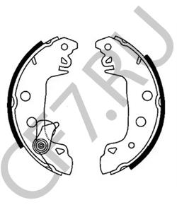 5888542 ARO Комплект тормозных колодок в городе Екатеринбург