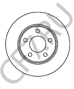 3251156 AMERICANMOTORS(FORD) Тормозной диск в городе Екатеринбург