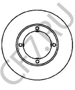 5511182000 CHANGAN Тормозной диск в городе Екатеринбург
