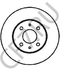 0082464702 LANCIA Тормозной диск в городе Екатеринбург