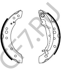 128410522 BAW Комплект тормозных колодок в городе Екатеринбург