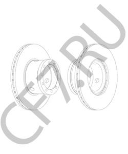 RAK7404 LDV Тормозной диск в городе Екатеринбург