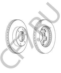 3016054 BRILLIANCE Тормозной диск в городе Екатеринбург