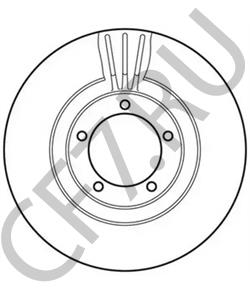 BG2246 LDV Тормозной диск в городе Екатеринбург