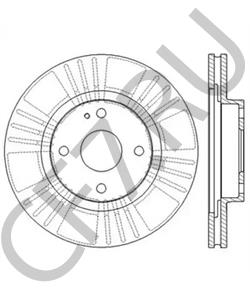 B27Y3325XL1 HAIMA (FAW) Тормозной диск в городе Екатеринбург