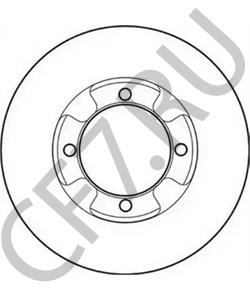 MB618737 MITSUBISHI Тормозной диск в городе Екатеринбург