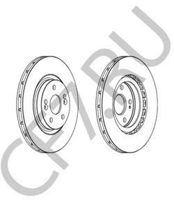 6001023295 ALPINE Тормозной диск в городе Екатеринбург