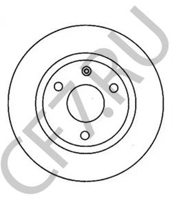 95661811 MEGA Тормозной диск в городе Екатеринбург