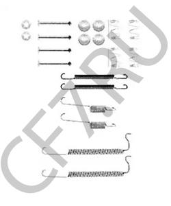 16006290 BEDFORD Комплектующие, тормозная колодка в городе Екатеринбург