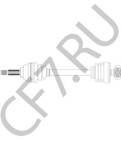 7553588 AUTOBIANCHI Приводной вал в городе Екатеринбург