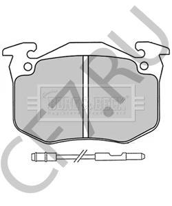 60 00 061 026 ALPINE Комплект тормозных колодок, дисковый тормоз в городе Екатеринбург