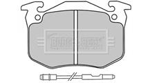 ALPINE Комплект тормозных колодок, дисковый тормоз