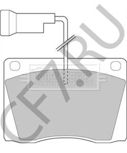 GBP90184 CARBODIES Комплект тормозных колодок, дисковый тормоз в городе Екатеринбург