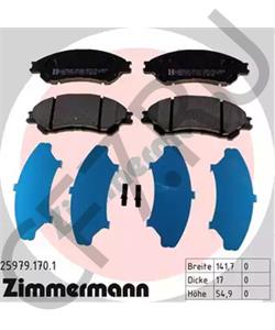 55200D66Y0 SUZUKI (CHANGAN) Комплект тормозных колодок, дисковый тормоз в городе Екатеринбург