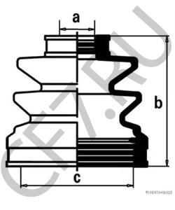 49506-17A10 HYUNDAI / KIA Пыльник шруса Matrix'01- в городе Екатеринбург