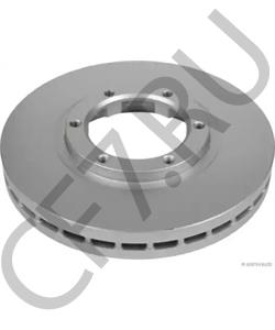 MK584503 Kayashima Диск тормозной FR FUSO CANTER Евро4 FE85/TF, KAYASHIMA в городе Екатеринбург