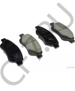1617264880 CITROEN/PEUGEOT Тормозные колодки передние [ORG в городе Екатеринбург