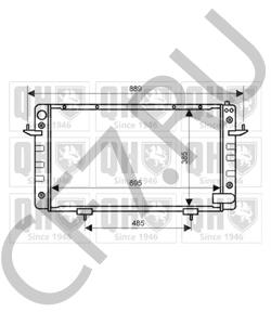 ESR 3687 RANGER Радиатор, охлаждение двигателя в городе Екатеринбург