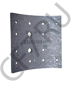 350267-6CV QINYAN Накладка тормозная задняя (Красная ) (190*200*14,5)  в городе Екатеринбург