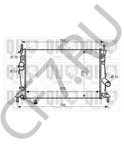 1306399 AUTO UNION Радиатор, охлаждение двигателя в городе Екатеринбург