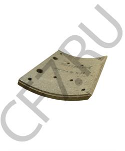 DZ9112340062 QINYAN Накладка тормозная задняя F3000 (8 отверстий) красная в городе Екатеринбург