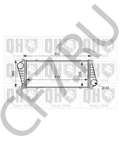 2D0145805 DODGE Интеркулер в городе Екатеринбург