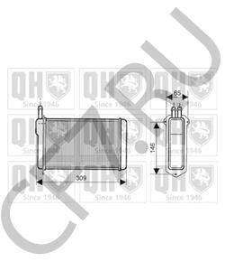 21088101060 ZAZ Теплообменник, отопление салона в городе Екатеринбург