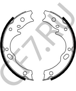 8970429331 FUSO Комплект тормозных колодок, стояночная тормозная система в городе Екатеринбург