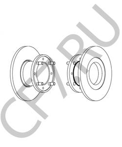 21A1265 MORRIS Тормозной диск в городе Екатеринбург