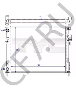 2140000QAS BARREIROS Радиатор, охлаждение двигателя в городе Екатеринбург