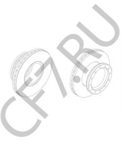 MBR9005 ERF Тормозной диск в городе Екатеринбург