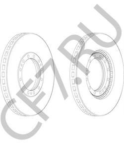 0543541 BREDAMENARINIBUS Тормозной диск в городе Екатеринбург