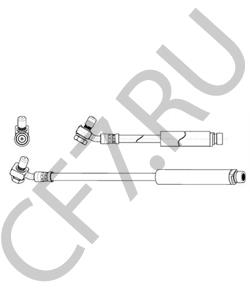 LR058009 Ap ШЛАНГ ТОРМОЗНОЙ ЗАДНИЙ (К СУППОРТУ) (AM-OEM) в городе Екатеринбург