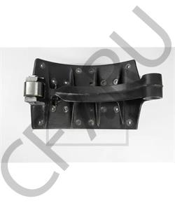 81.50201-6218 TiggerPart Колодка тормозная задняя 410x220 чугун с роликом MAN X3000 в городе Екатеринбург