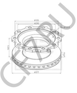 6 501 461 KÖGEL Тормозной диск в городе Екатеринбург
