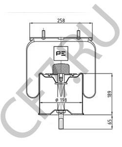166 225 GIGANT Кожух пневматической рессоры в городе Екатеринбург