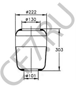 008137291 IVECO Кожух пневматической рессоры в городе Екатеринбург