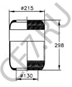 041008929 IVECO Кожух пневматической рессоры в городе Екатеринбург