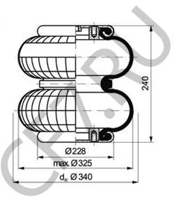 003452571 IVECO Кожух пневматической рессоры в городе Екатеринбург