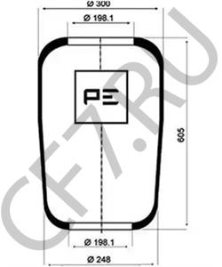 4.731.038.000 SETRA Кожух пневматической рессоры в городе Екатеринбург