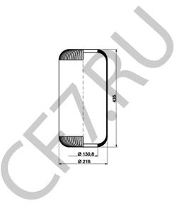 004716989 IVECO Кожух пневматической рессоры в городе Екатеринбург